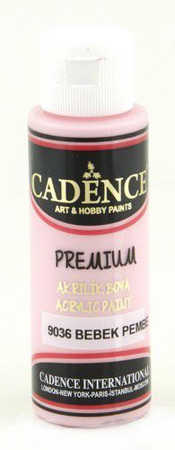 Cadence - Premium acrylverf - Baby roze - 70ml (9036)