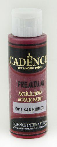 Cadence - Premium acrylverf - Bloed rood - 70ml (0011)
