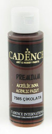 Cadence - Premium acrylverf - Chocolade bruin - 70ml (7585)
