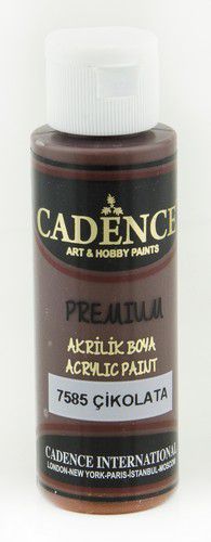 Cadence - Premium acrylverf - Chocolade bruin - 70ml (7585)