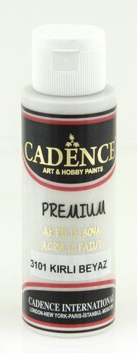 Cadence - Premium acrylverf - Dirty Wit - 70 ml (3101)