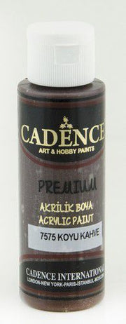 Cadence - Premium acrylverf - Donker bruin - 70ml (7575)