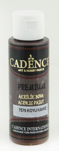 Cadence - Premium acrylverf - Donker bruin - 70ml (7575)