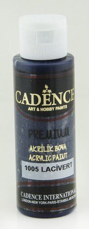 Cadence - Premium acrylverf - Dark Blue/Donkerblauw - 70ml (1005)