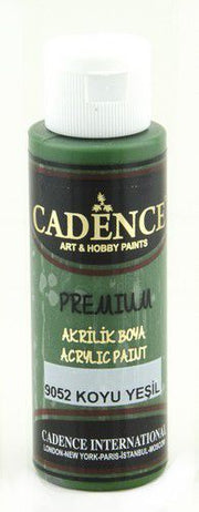 Cadence - Premium acrylverf - Donkergroen - 70ml (9052)
