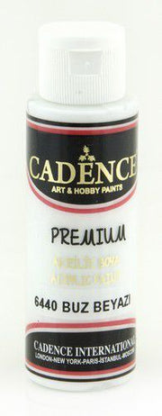 Cadence - Premium acrylverf - Ice White/wit - 70ml (6440)