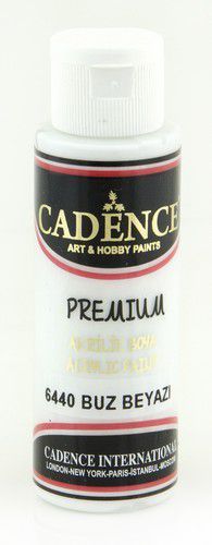 Cadence - Premium acrylverf - Ice White/wit - 70ml (6440)