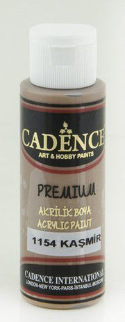 Cadence - Premium acrylverf - Kasjmier bruin - 70ml (1154)