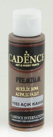 Cadence - Premium acrylverf - Lichtbruin 70ml (1153)