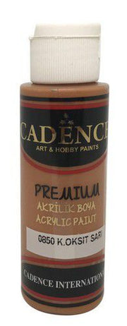Cadence - Premium acrylverf - Oxide donkergeel - 70ml (0850)