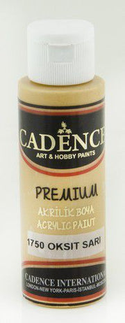 Cadence - Premium acrylverf - Oxide geel - 70ml (1750)