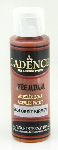 Cadence - Premium acrylverf - Oxide rood - 70ml (7554)