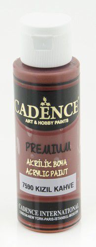 Cadence - Premium acrylverf - Roodbruin - 70ml (7590)