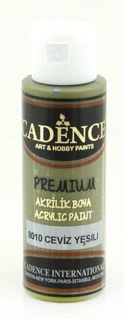 Cadence - Premium acrylverf - Walnoot groen - 70ml (8010)