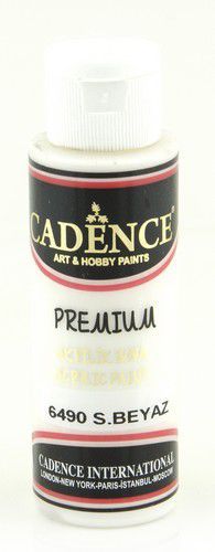 Cadence - Premium acrylverf - Warm wit - 70 ml (6490)