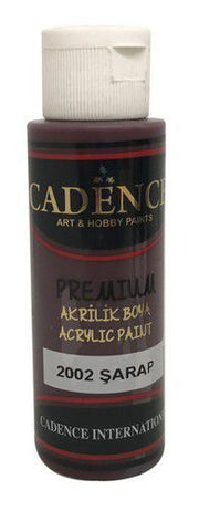 Cadence - Premium acrylverf - Wijnrood - 70ml (2002)