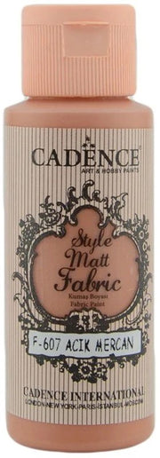 Cadence Style matt - textiel verf - Light Coral - 59ml - F607