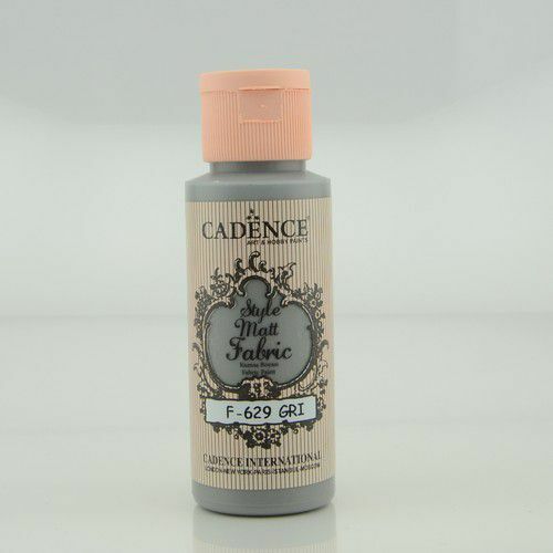 Cadence Style matt - textiel verf - Grijs - 59ml - F629