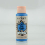 Cadence Style matt - textiel verf - Koningsblauw - 59ml - F631