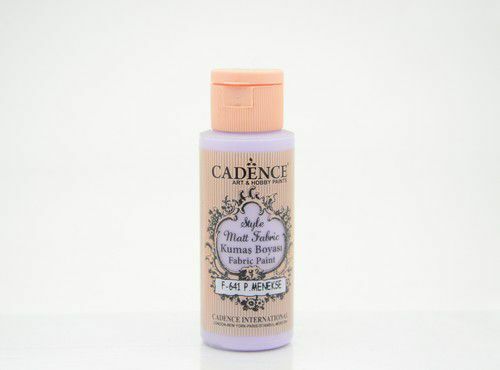 Cadence Style matt - textiel verf - P. violet - 59ml - F641