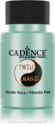 Cadence - Twin Magic Acrylverf - Metallic - Blue Green - 50 ml (0011) *