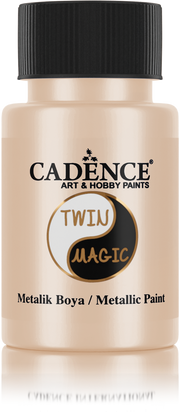 Cadence - Twin Magic Acrylverf - Metallic - Blue-Peach - 50 ml (0010) *