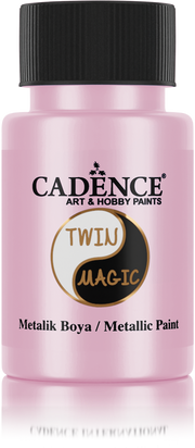 Cadence - Twin Magic Acrylverf - Metallic - Blue-Rose - 50 ml (0009) *