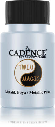 Cadence - Twin Magic Acrylverf - Metallic - Gold  Aqua -  50 ml (0019) *