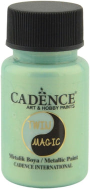 Cadence - Twin Magic Acrylverf - Metallic - Green-Light-Green - 50 ml (0020) *