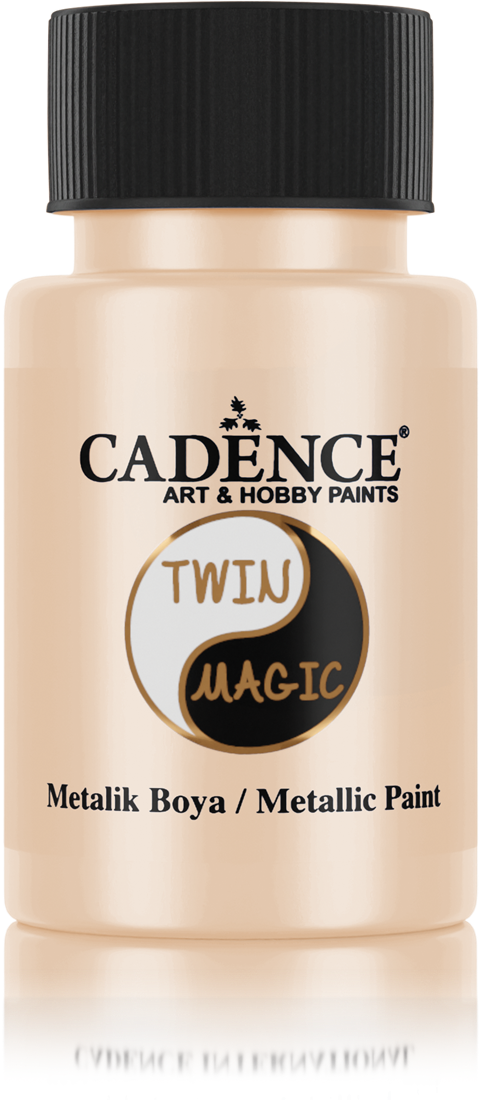 Cadence - Twin Magic Acrylverf - Metallic - Green-Peach - 50 ml (0004) *