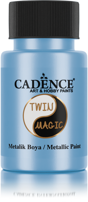 Cadence - Twin Magic Acrylverf - Metallic - Orange-Blue - 50 ml (0008) *