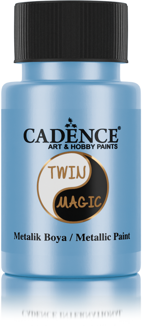 Cadence - Twin Magic Acrylverf - Metallic - Orange-Blue - 50 ml (0008) *