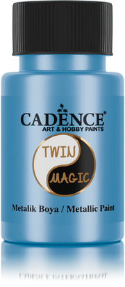Cadence - Twin Magic Acrylverf - Metallic - Purple Blue - 50 ml (0013) *