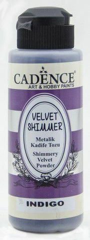 Cadence - Velvet shimmer powder - Indigo - 120 ml (2005) - OPRUIMING