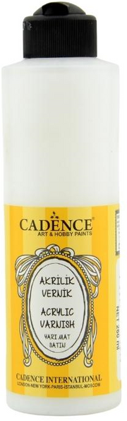Cadence - Vernis op Waterbasis - Satijnglans - 250 ml (123619)