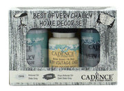 Cadence Very Chalky Home Decor set Leigrijs - donkergrijs 01 002 0008 909050 90+90+50 ml (0008) CH19 *