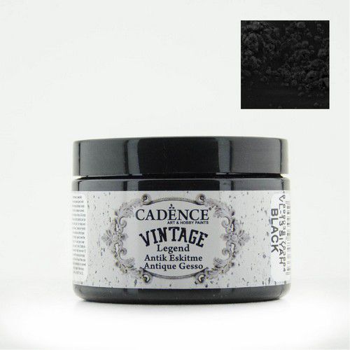 Cadence Vintage Legend gesso Zwart 0013 150ml (0013)