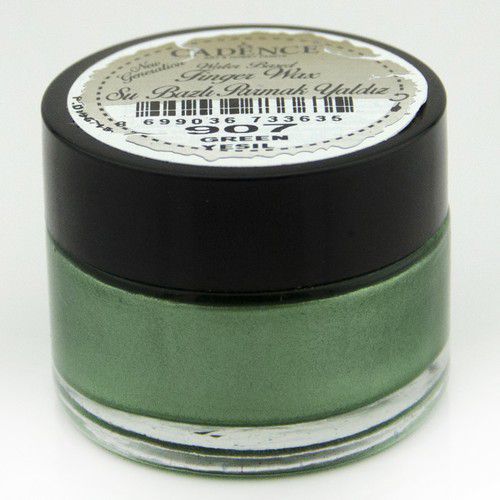 Cadence - Water Based vinger wax - Groen - 20 ml (0907) *