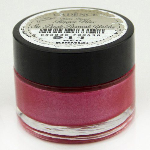 Cadence - Water Based vinger wax - Rood - 20 ml (0911) *
