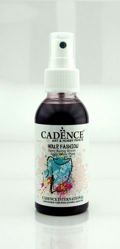 Cadence - Fashion Spray Fabric Paint - Aubergine - 100ml (1117) *