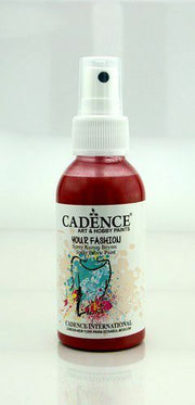 Cadence - Fashion Spray Fabric Paint - Crimson Rood - 100ml (1106) *