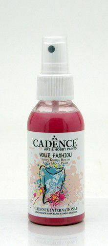 Cadence - Fashion Spray Fabric Paint - Fuchsia - 100ml (1104) *