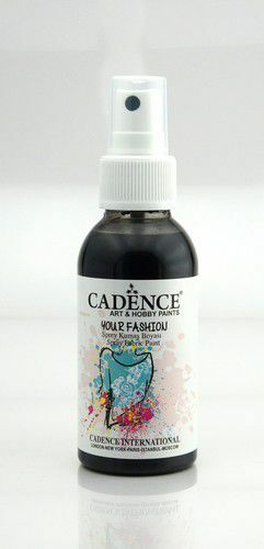 Cadence - Fashion Spray Fabric Paint - Zwart - 100ml (1119) *