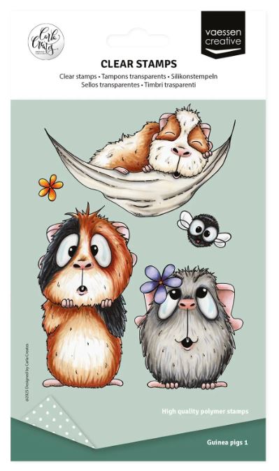 Vaessen Creative • Clear Stamps Guinea Pigs 1 by Carla Creates (CAR0003) *