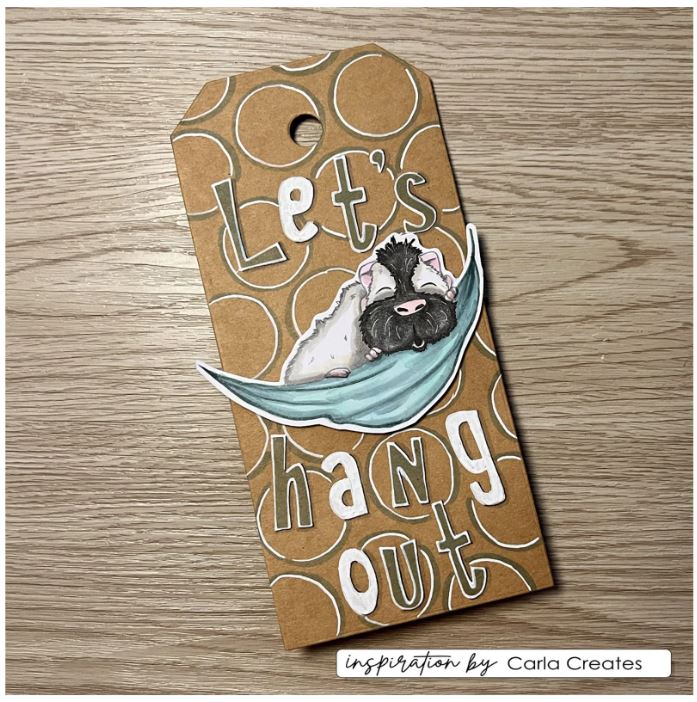 Vaessen Creative • Clear Stamps Guinea Pigs 1 by Carla Creates (CAR0003) *