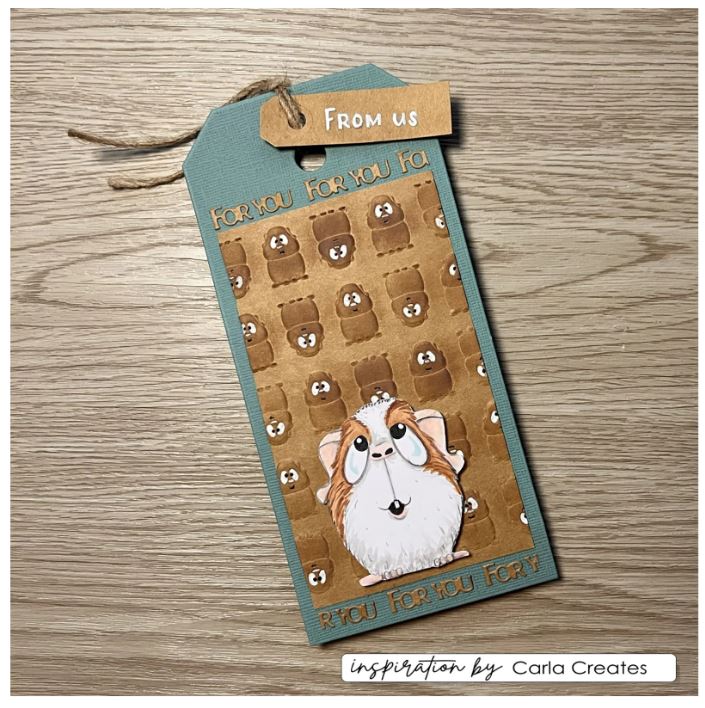 Vaessen Creative • Clear Stamps Guinea Pigs 1 by Carla Creates (CAR0003) *