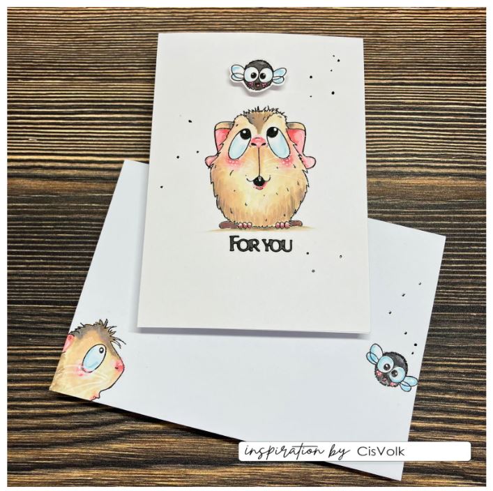 Vaessen Creative • Clear Stamps Guinea Pigs 1 by Carla Creates (CAR0003) *