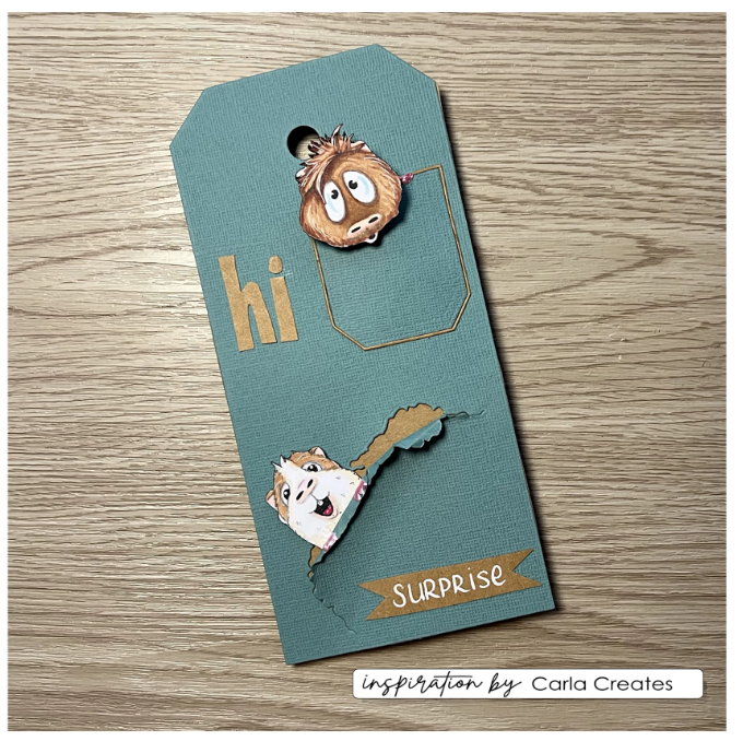Vaessen Creative • Clear Stamps Guinea Pigs 3 by Carla Creates (CAR0005)