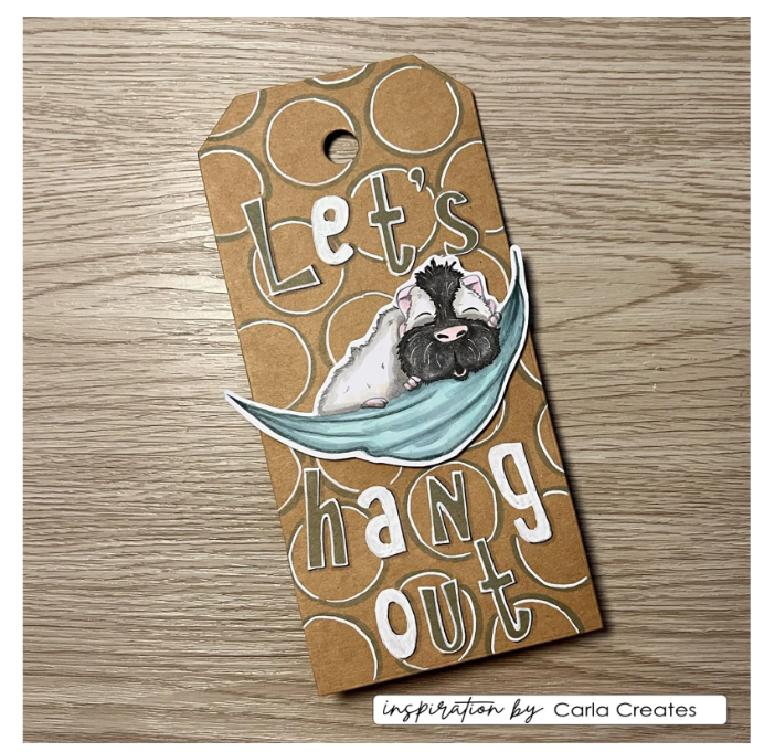 Vaessen Creative • Sjabloon Uppercase Letters by Carla Creates 15x15cm (CAR0008) *