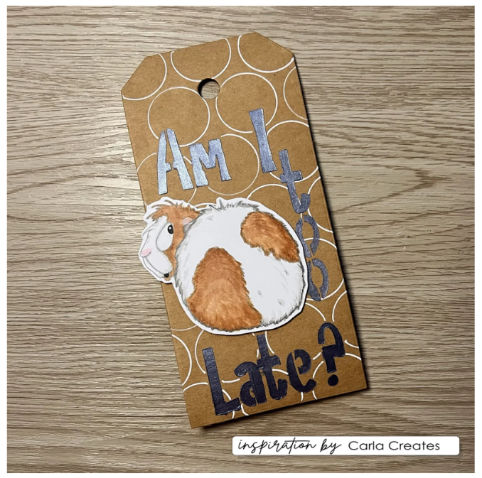 Vaessen Creative • Sjabloon Uppercase Letters by Carla Creates 15x15cm (CAR0008) *